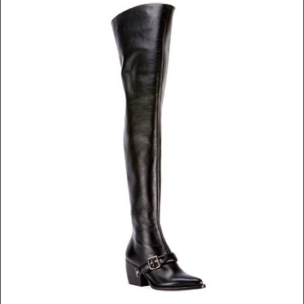 Chloé Rylee Over-The-Knee Buckle Boot